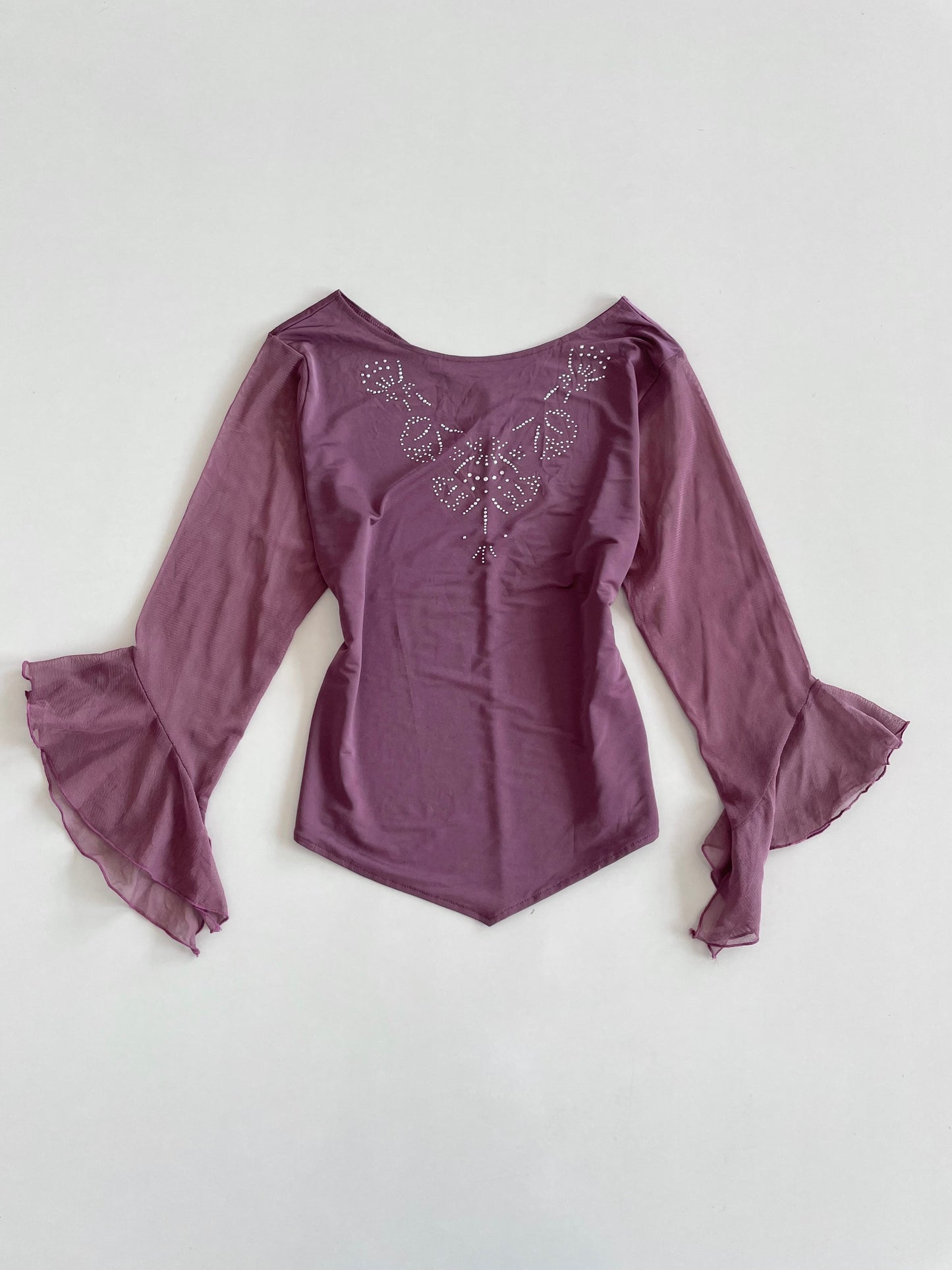 Vintage Mauve Top-Bust 36 to 38