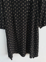 Floral Dress With Ties - Bust 36