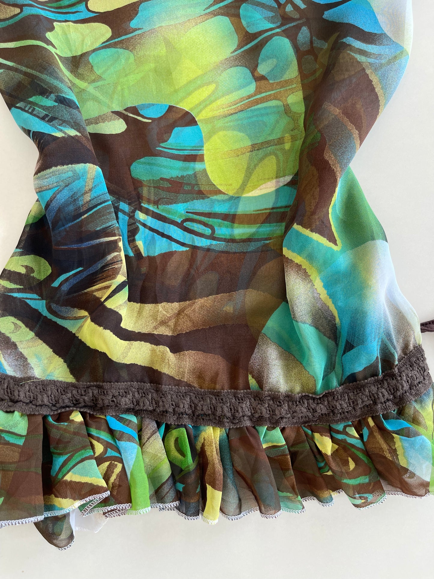 Vintage Sheer Top-Bust 36