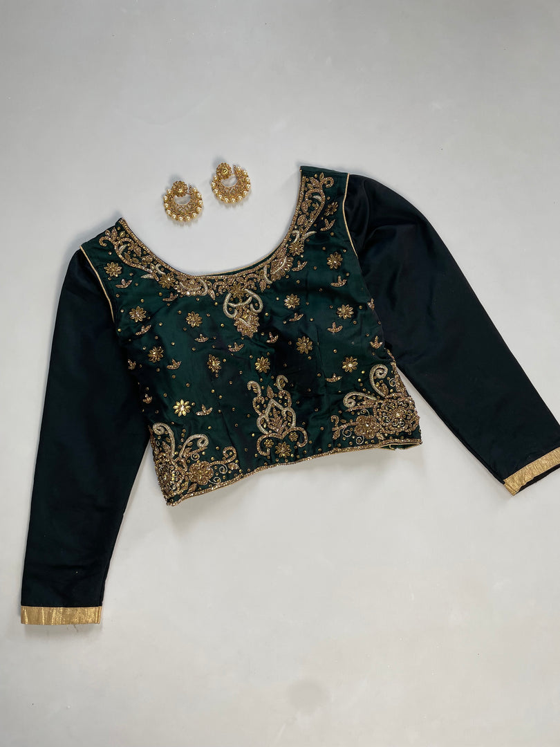 Embroidered Top-Bust 38