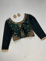 Embroidered Top-Bust 38