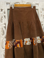 Tinta Fresca Vintage Corduroy Skirt-Waist 30