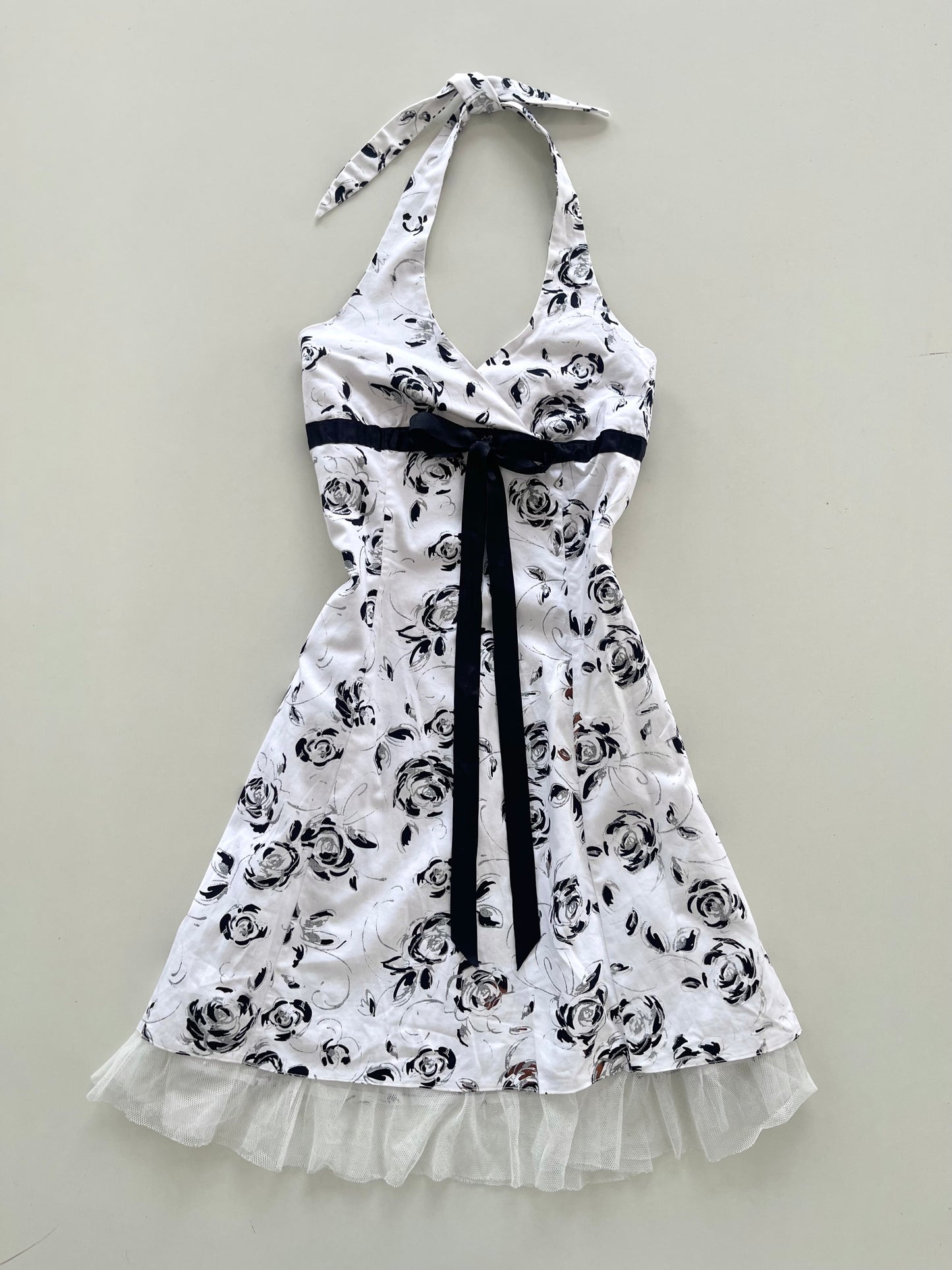 Rosa Vintage Halter Dress-Bust 36