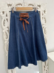 Denim Skirt-Waist 32