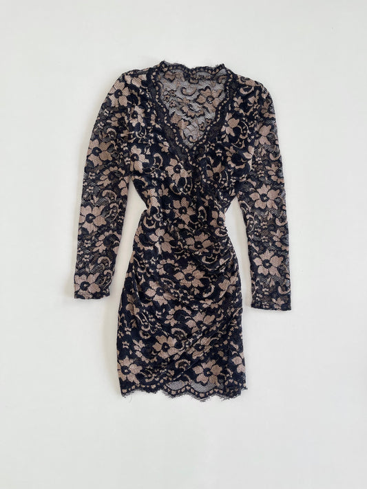 Vintage Lace Dress-Bust 32 to 34