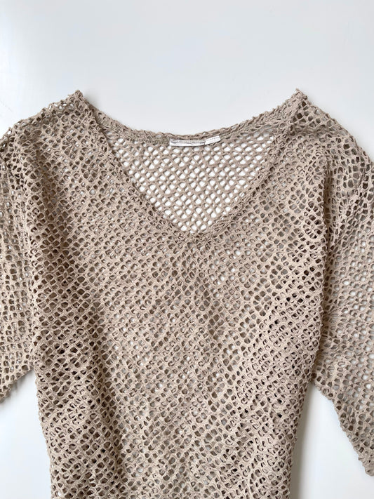 Mesh Sheer Top-Bust 50 to 52