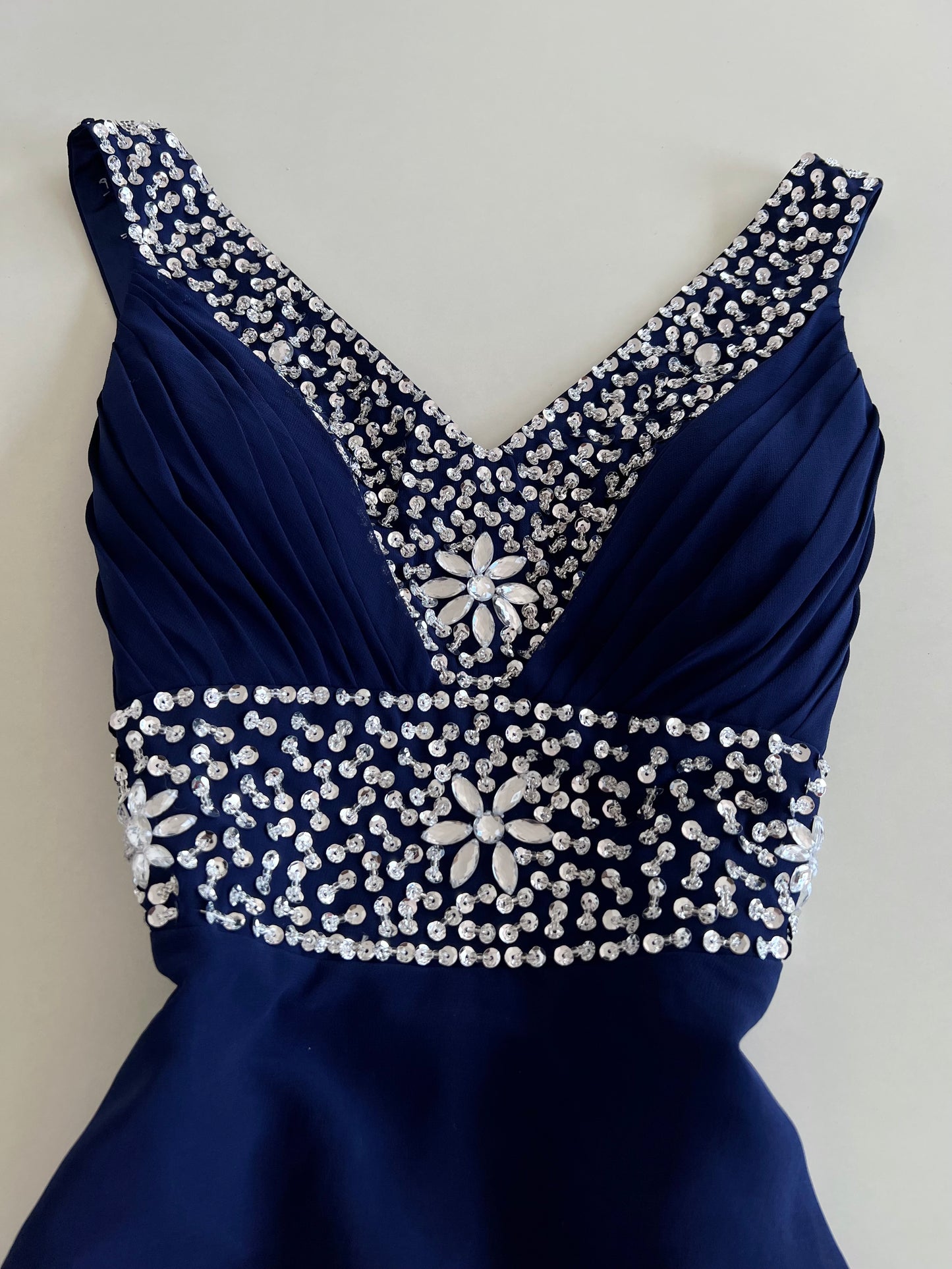 Vintage Embroidered Dress-Bust 36