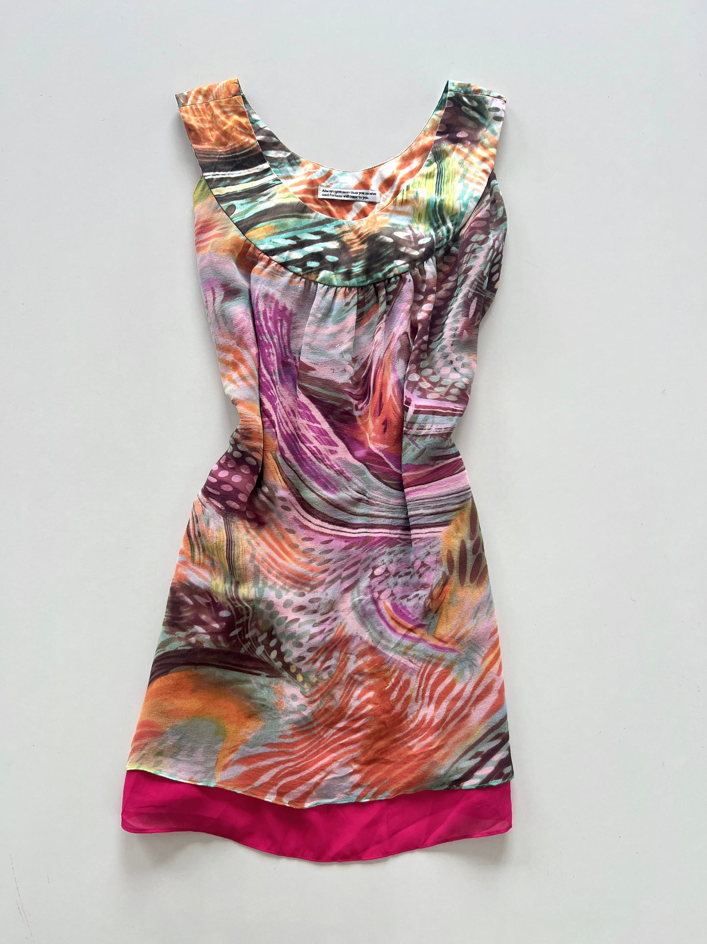Vintage Silk Top-Bust 44