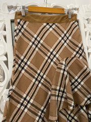 Mango Vintage Tweed Skirt-Waist 26