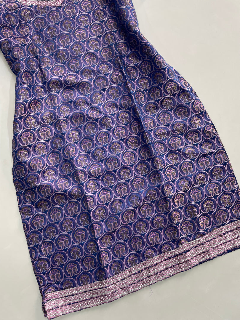 Satin Jacquard Kurti-Bust 40