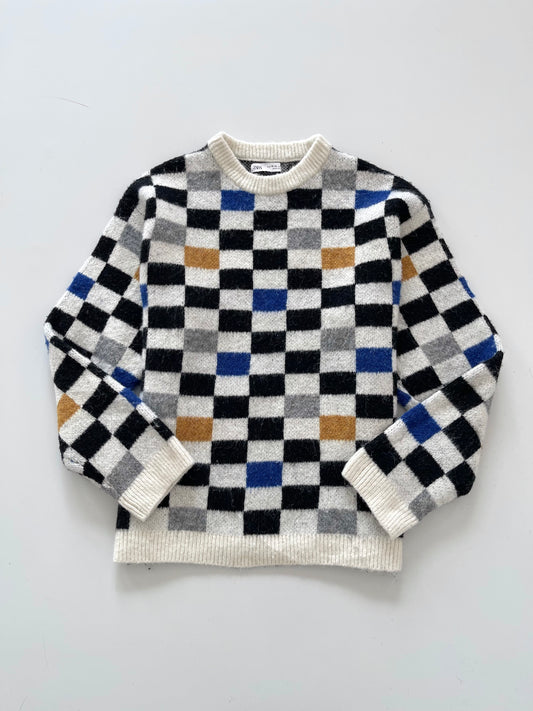 Zara Chunky Pinterest Sweater-Bust 40