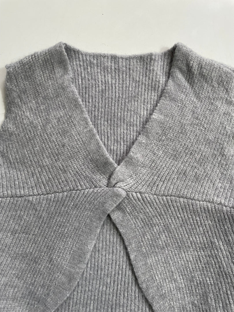 Grey Soft Sweater Vest - Bust 36 to 38