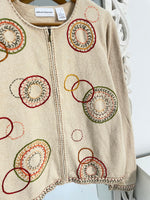 Load image into Gallery viewer, Alfred Dunner Embroidered Vintage Sweater-Bust 42