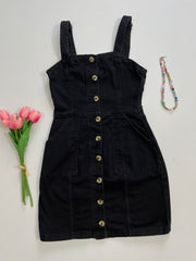 H&M Denim Dress-Bust 30