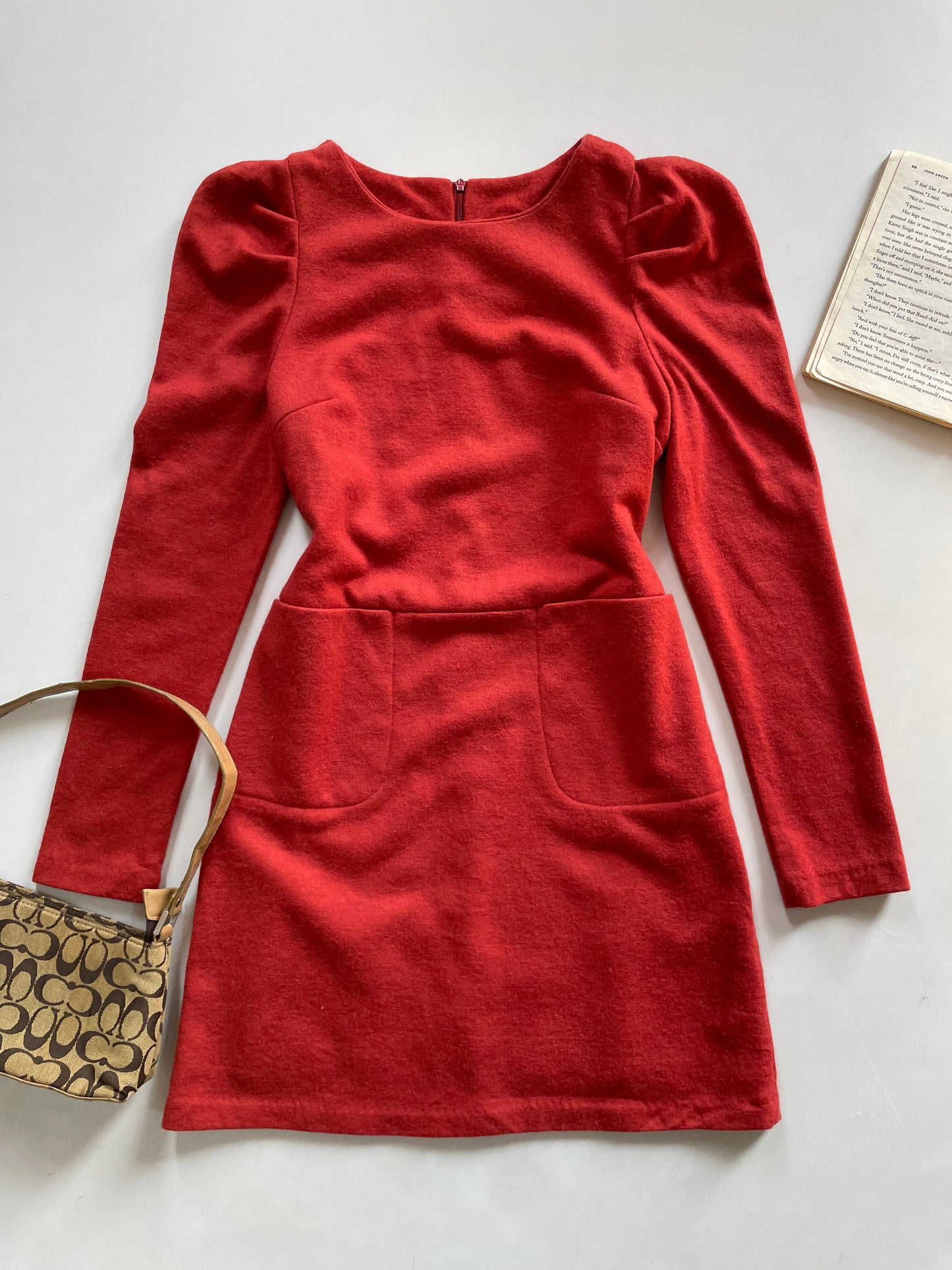 Winter Tweed Dress-Bust 34