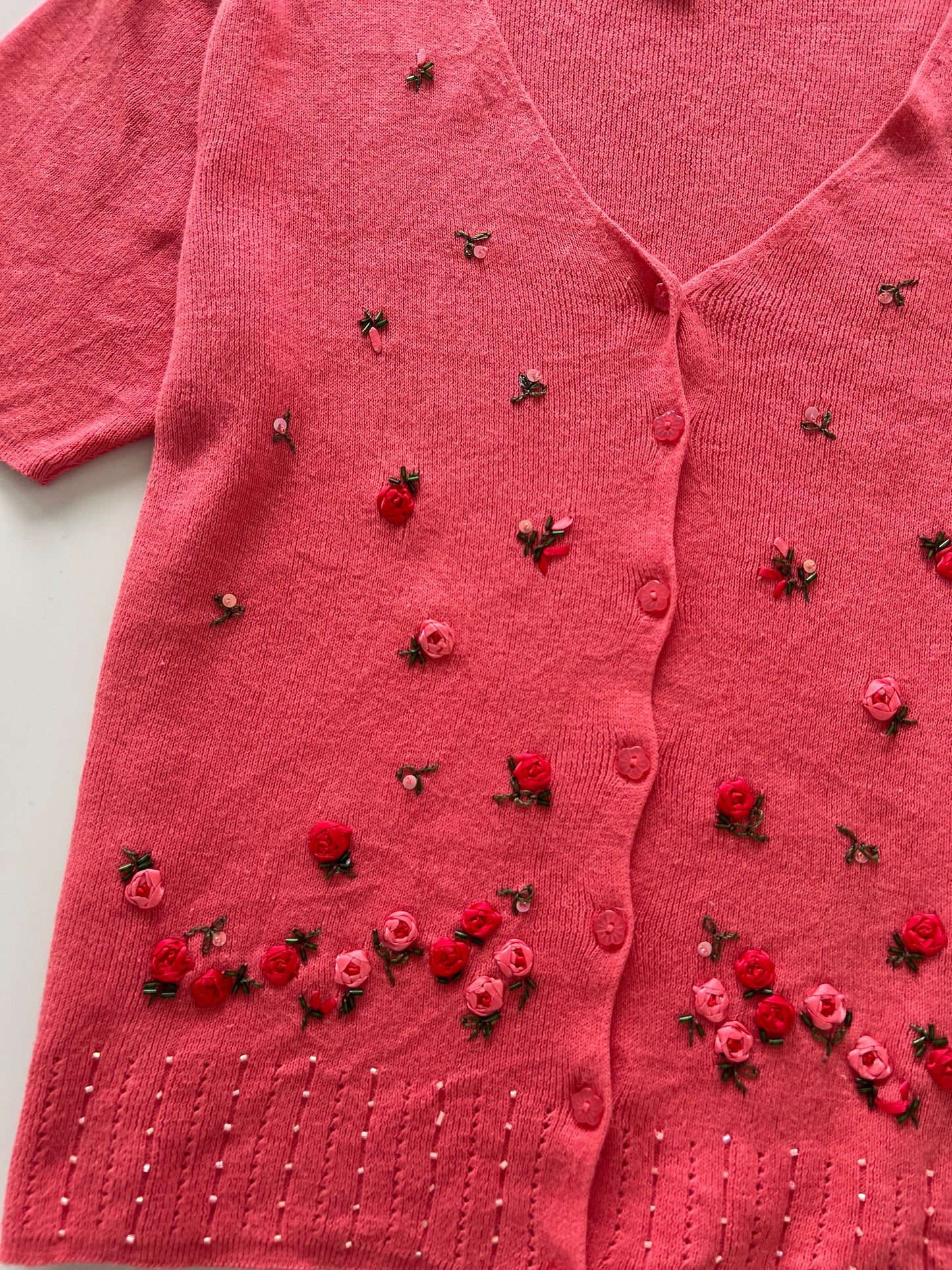 R&K Originals Embroidered Sweater-Bust 42