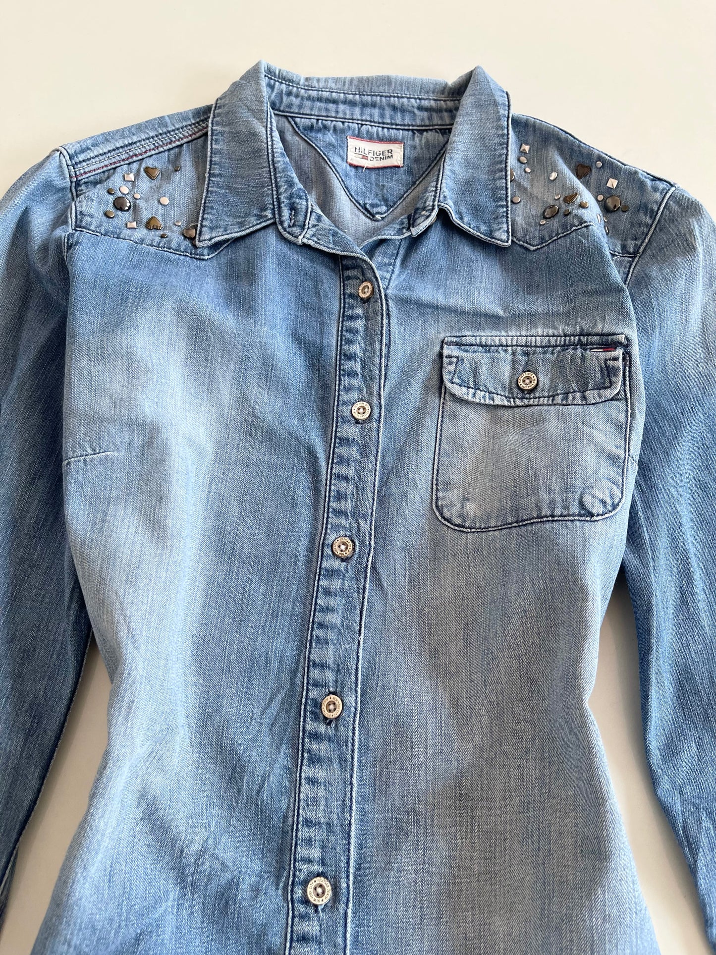 Tommy Hilfiger Denim Shirt -Bust 40