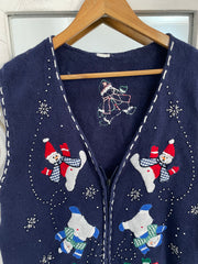 Christmas Sweater Vest-Bust 46