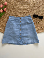 Load image into Gallery viewer, HM SUEDE SKIRT - WAIST 24
