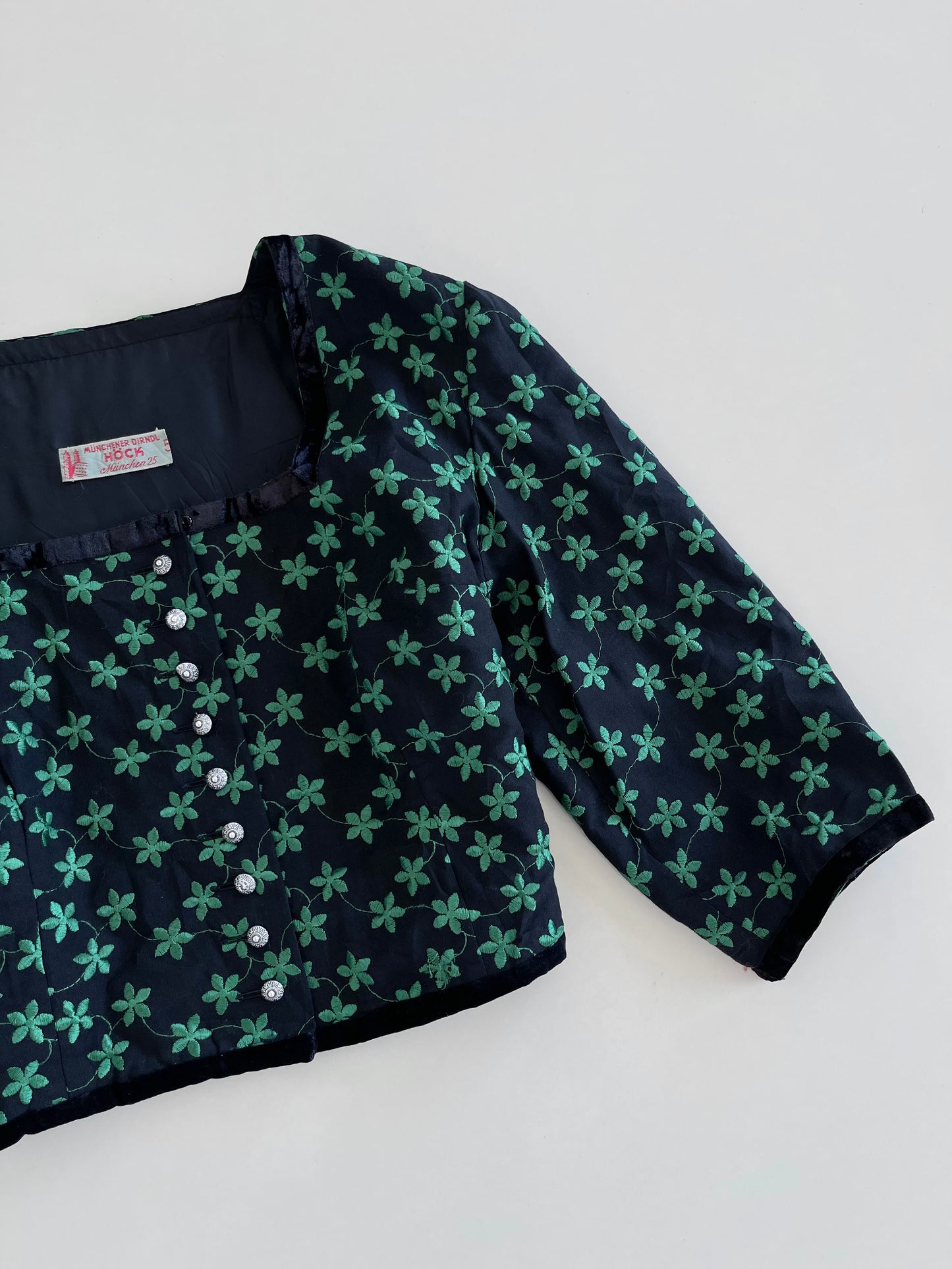 Hock Embroidered Vintage Blazer-Bust 44