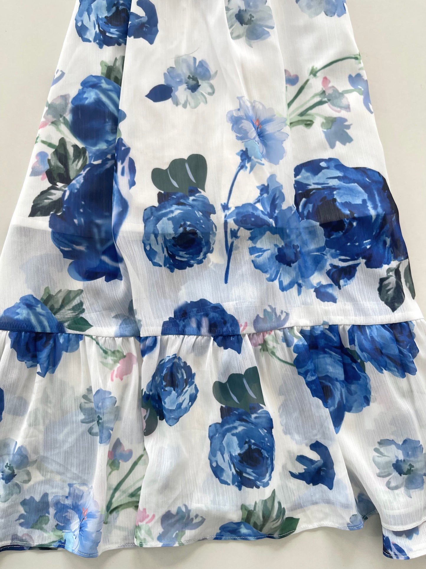 Floral Ruffle Dress-Bust 36