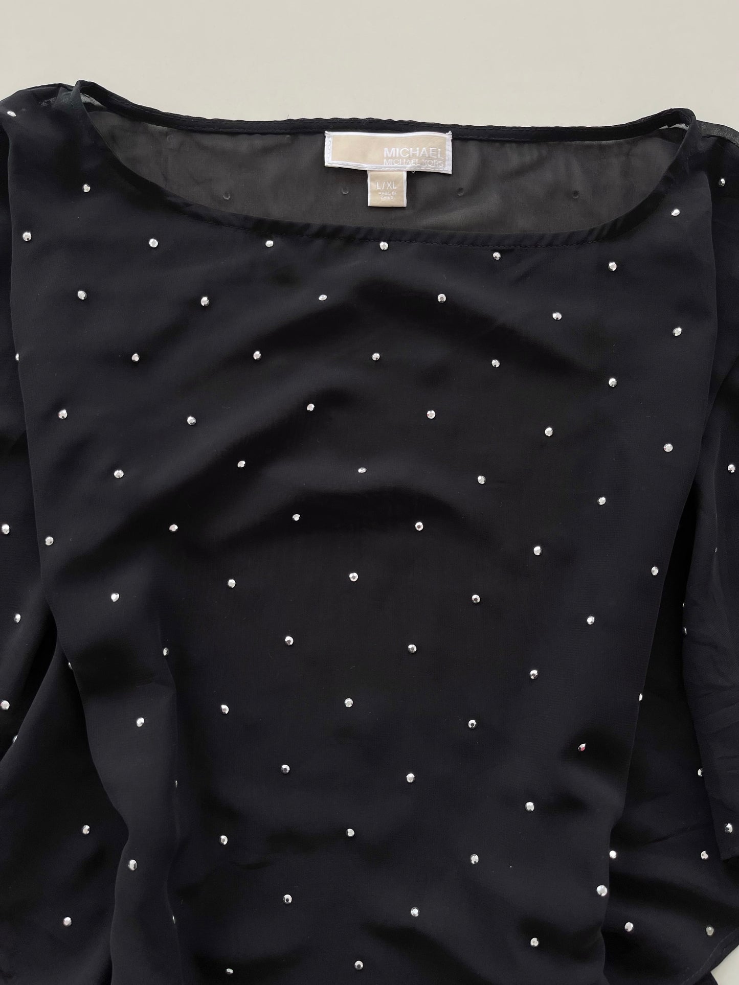 Michael Kors Poncho Sheer Top-Bust 48