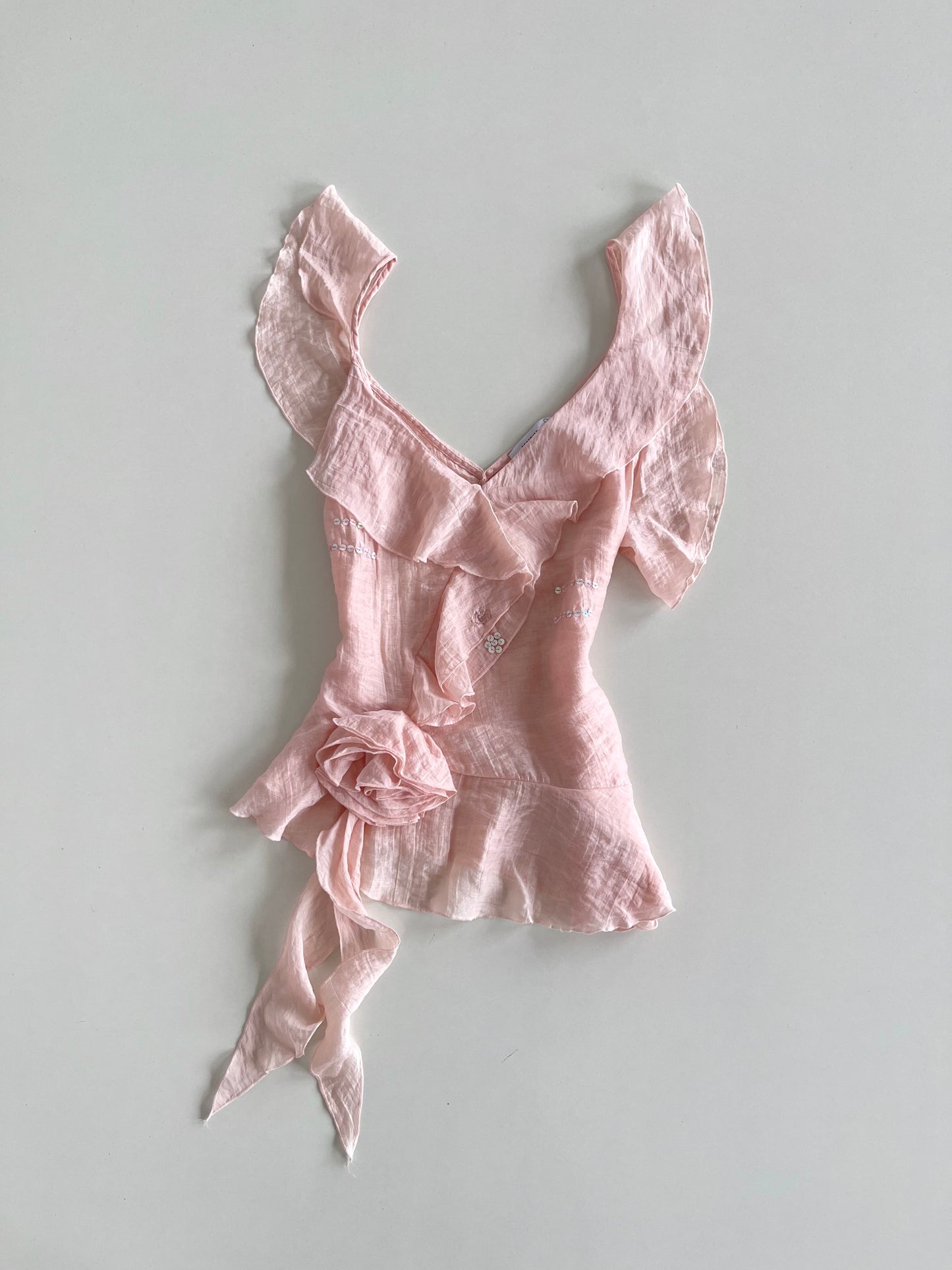 Reserved Sheer Vintage Top-Bust 34