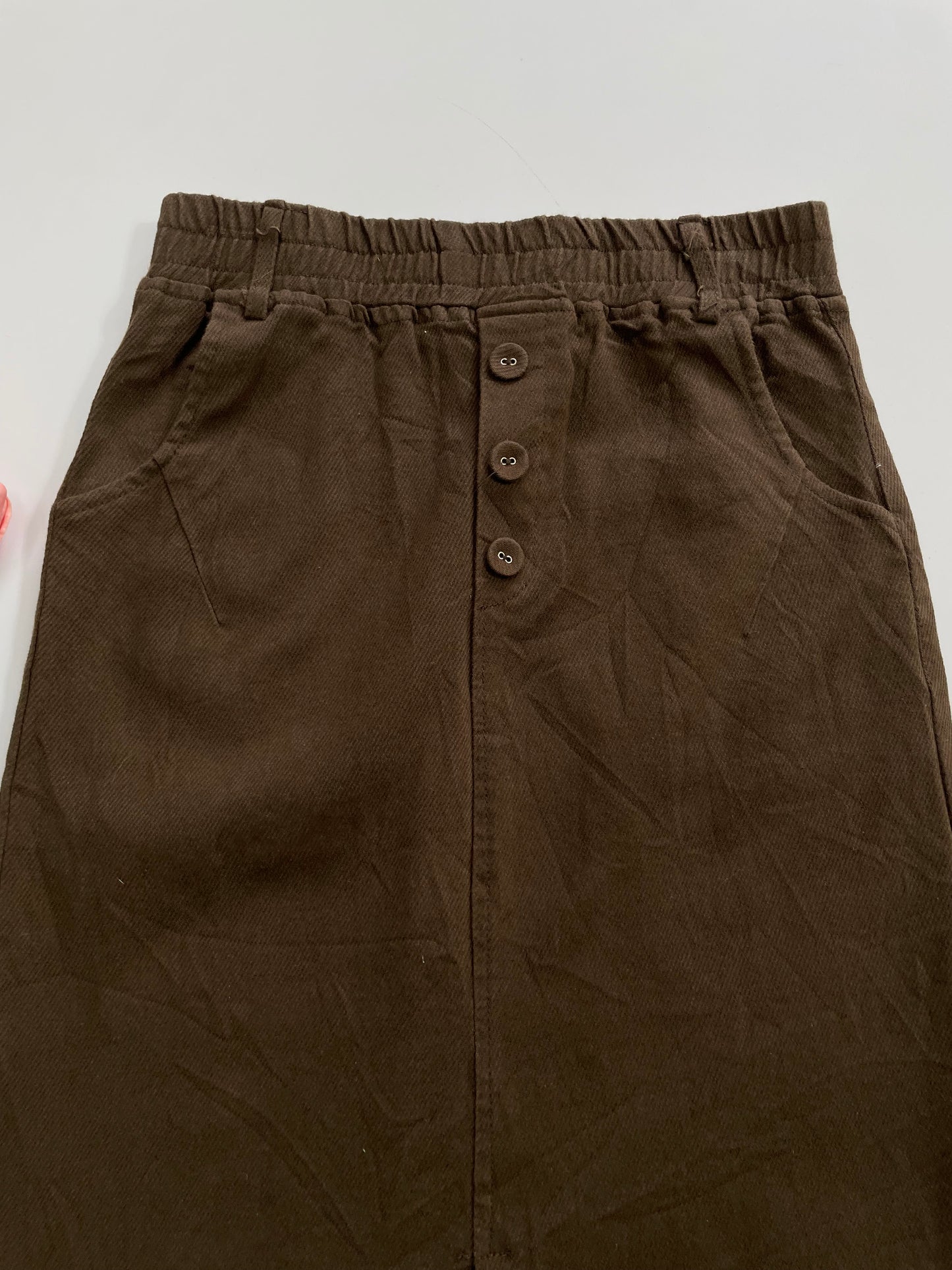 Long Denim Skirt-Waist 26