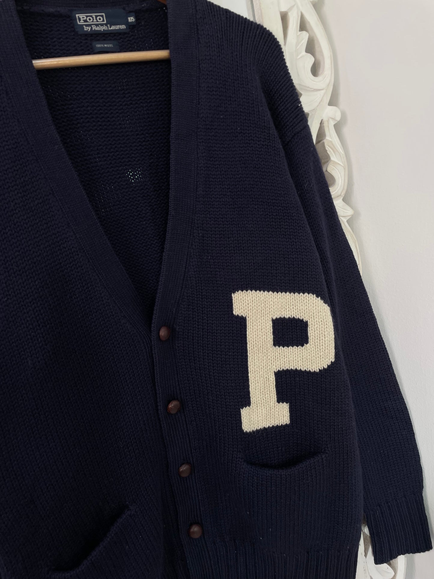 Ralph Lauren 100% Lamb's Wool Vintage Sweater-Bust 50