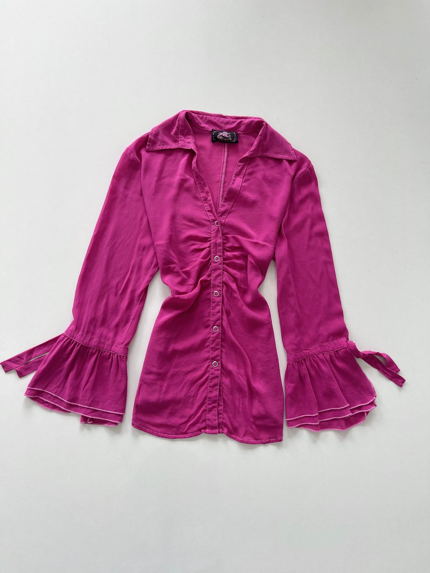 Pink Y2k Top-Bust 36