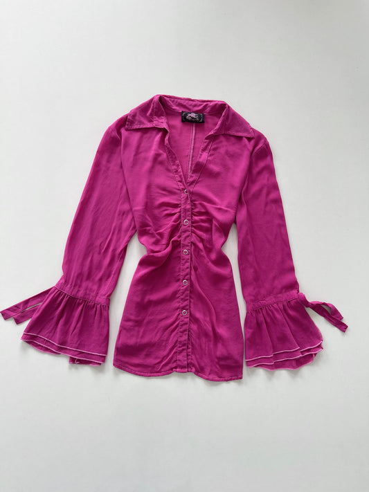 Pink Y2k Top-Bust 36