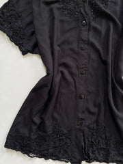 Studio 1940 Embroidered Cotton Shirt-Bust 54