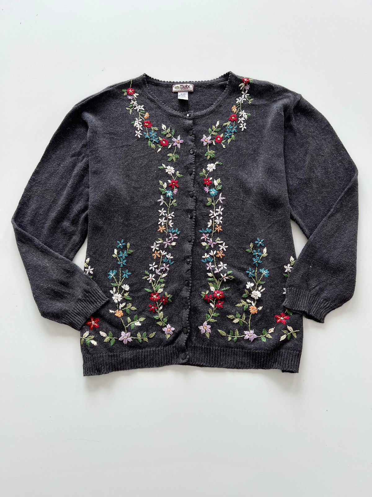 Tiara Embroidered Sweater-Bust 54
