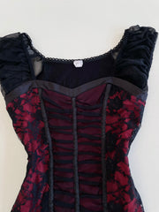 Vintage Goth Top-Bust 36 to 40