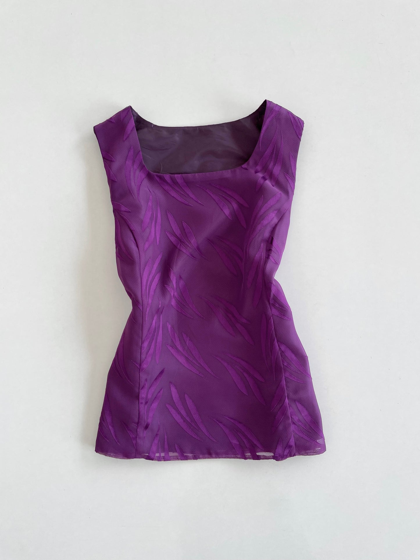 Purple Vintage Top-Bust 42