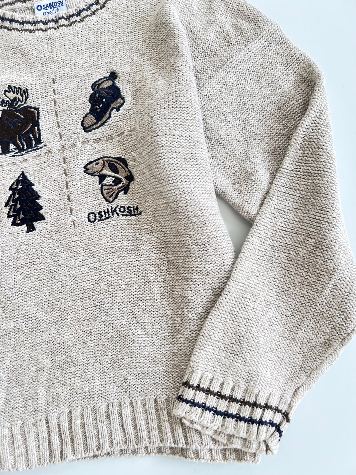 Osh Kosh Embroidered Christmas Sweater-Bust 34