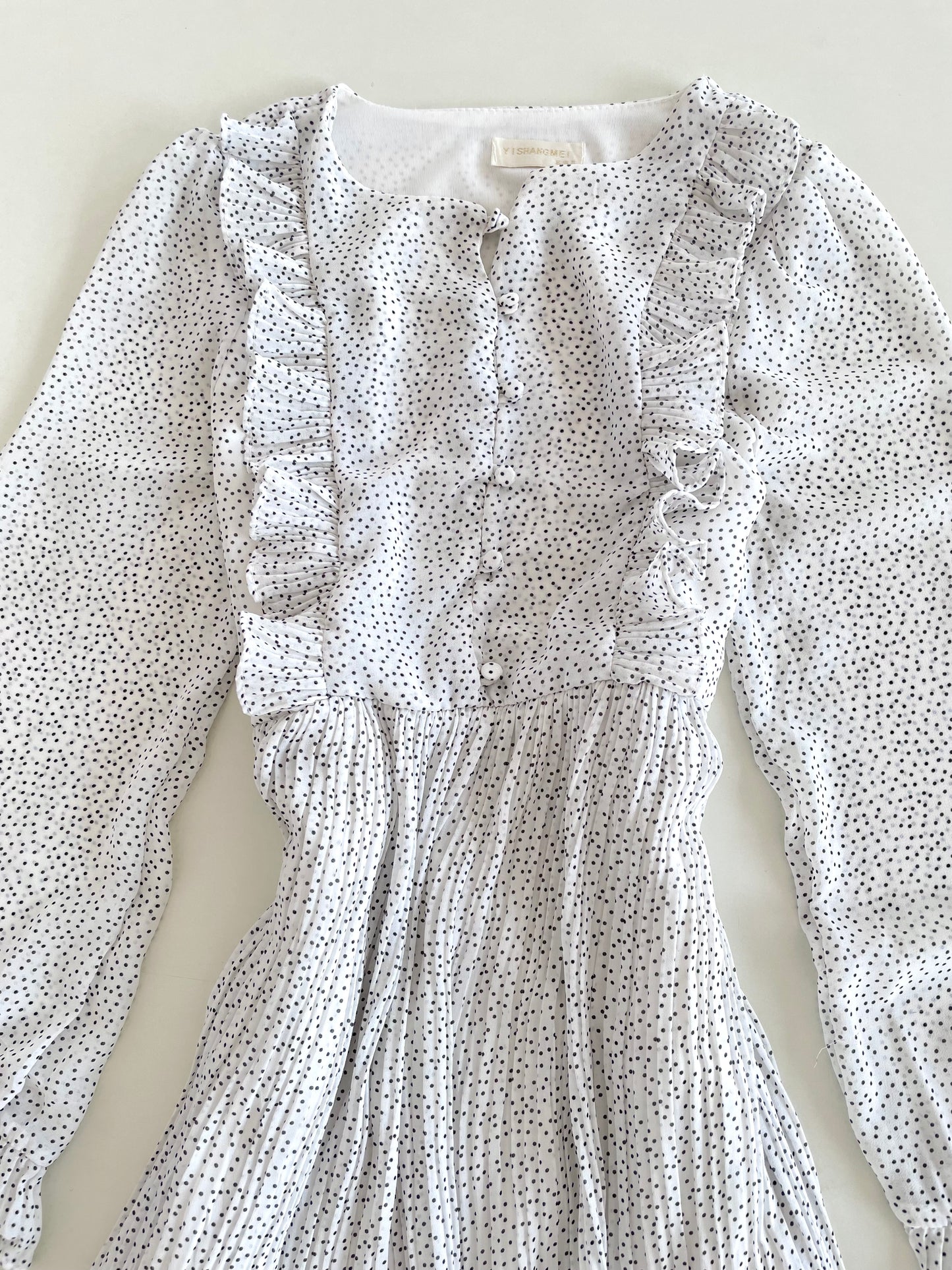 Yishangmei Ruffle Dress-Bust 34