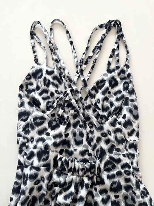 Animal Print Dress-Bust 32
