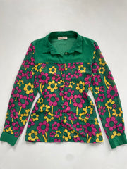 Flower Sheer Shirt-Bust 38