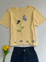 Load image into Gallery viewer, Vintage Embroidered Sweater Vest-Bust 42
