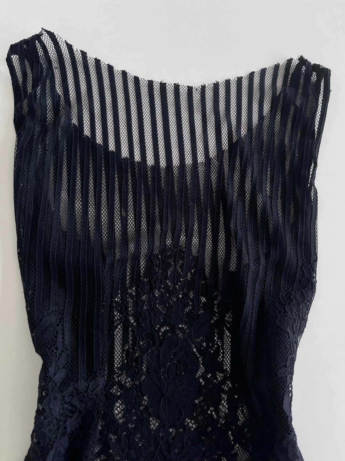 Vintage Sheer Top-Bust  42 to 44
