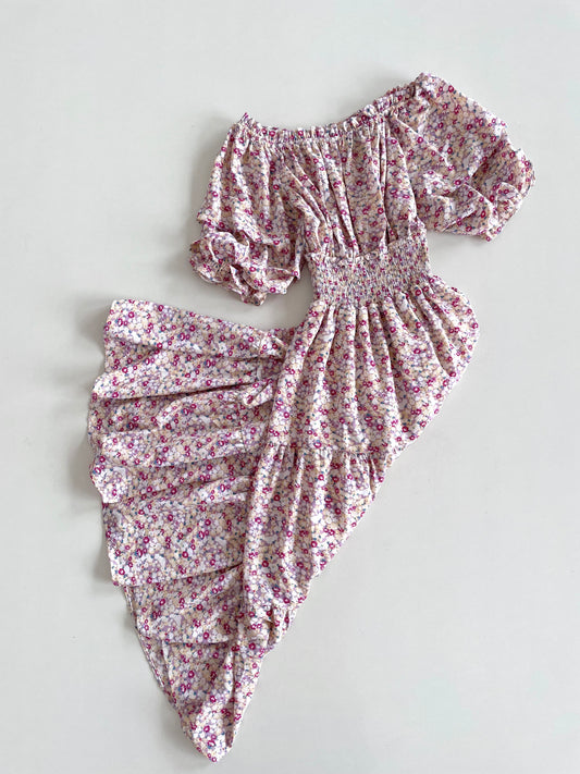 Cottagecore Rose Dress-Bust  32 to 36