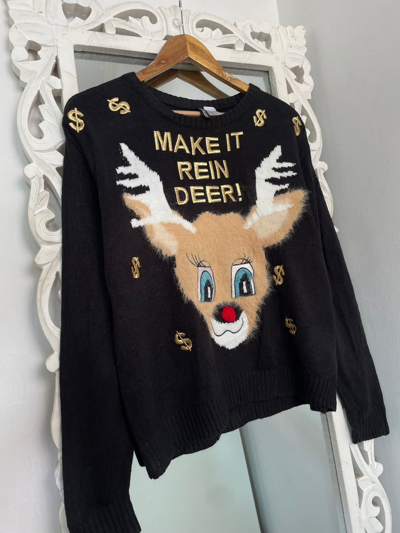 H&M Christmas Sweater-Chest 44
