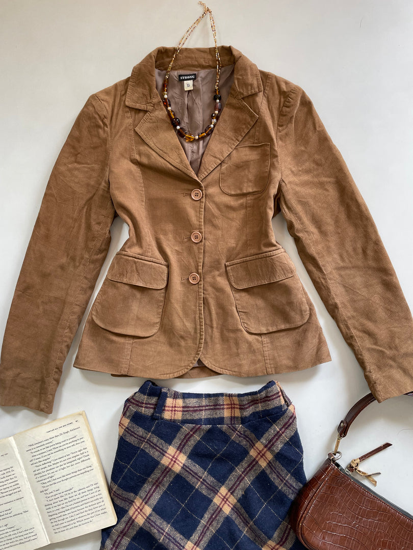 Corduroy Blazer-Bust 32