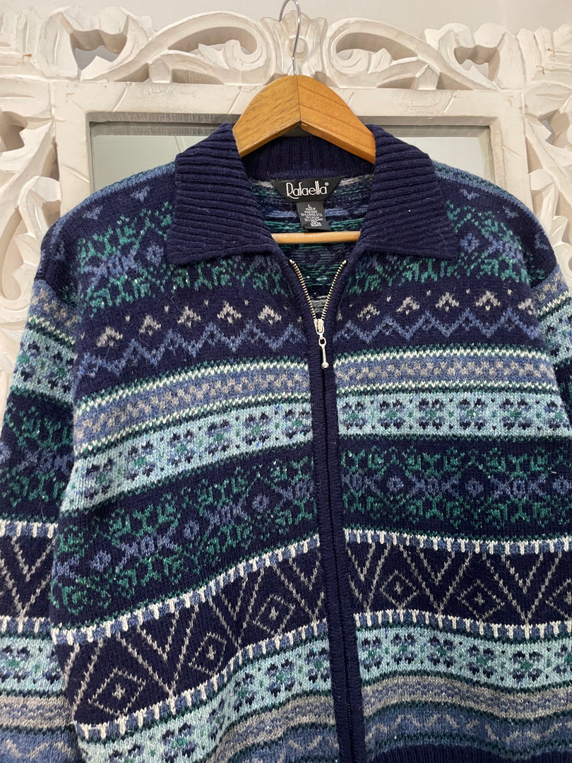 Lambswool Chunky Pinterest Sweater-Chest 44