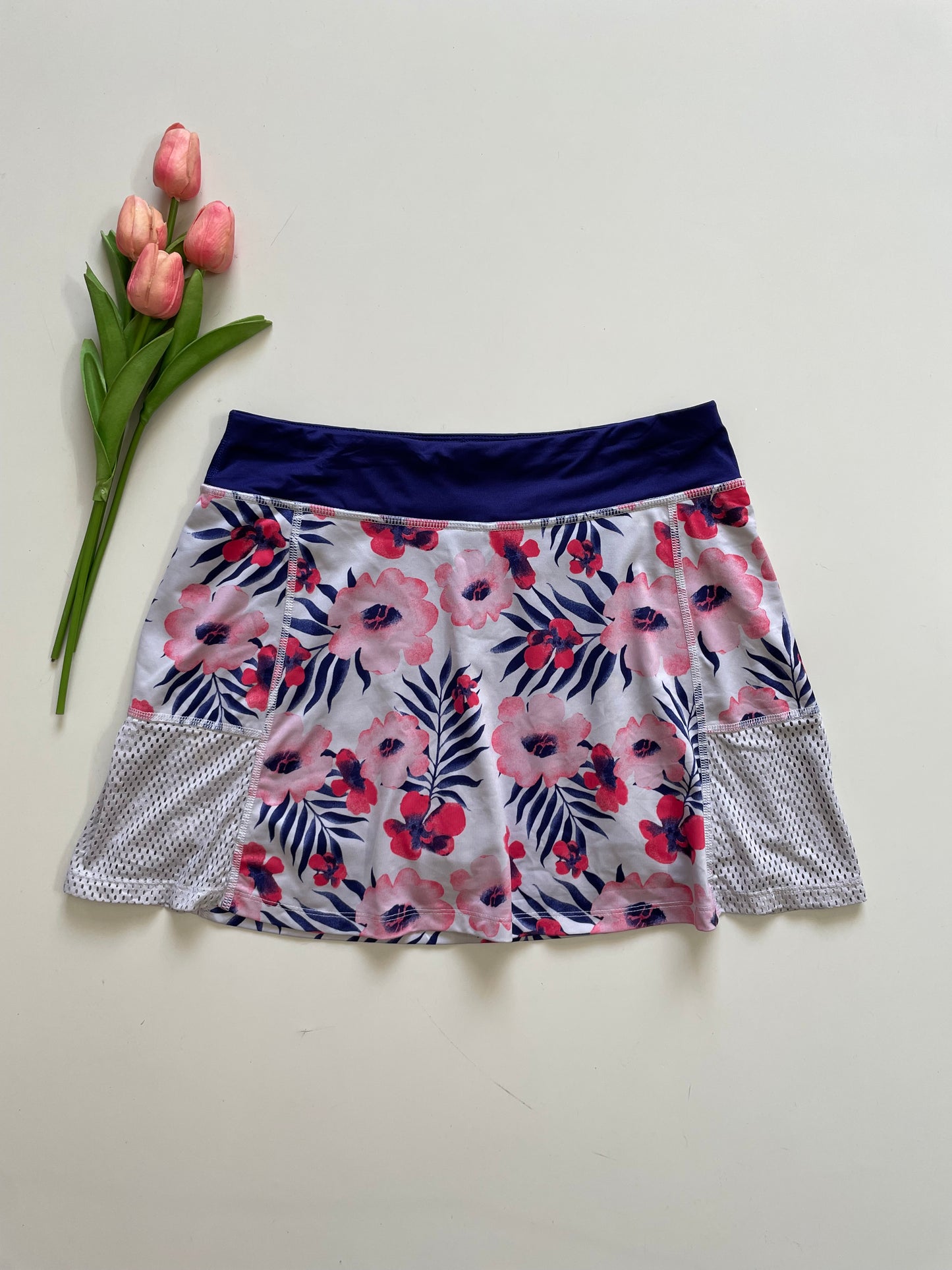 FLORAL DRI FIT SKORTS - WAIST 28 TO 32