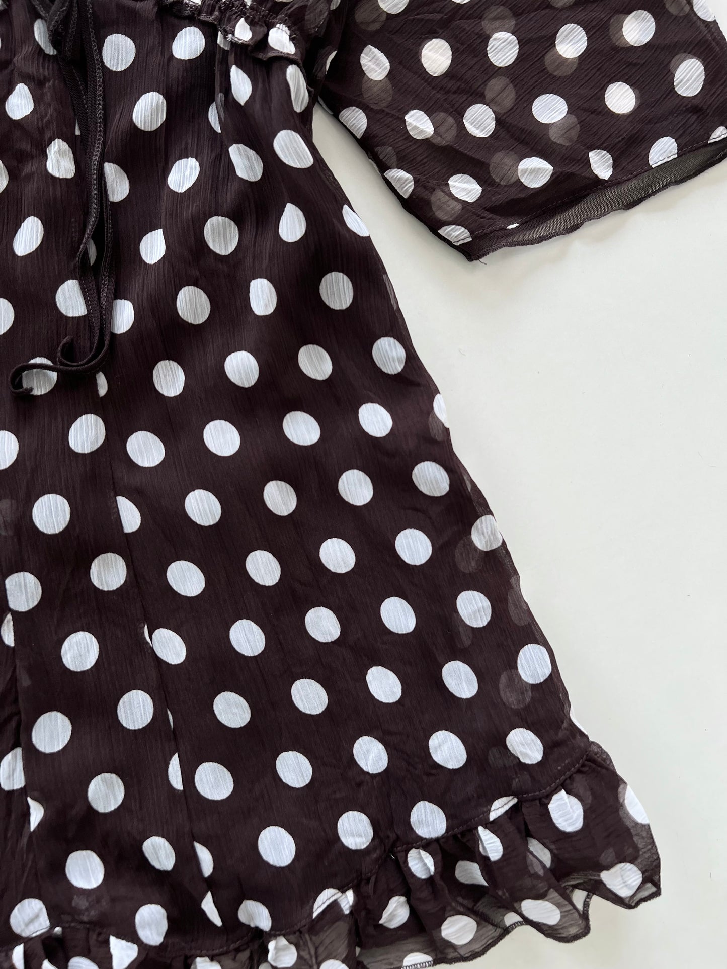 Polka Dot Top-Bust 40 to 42
