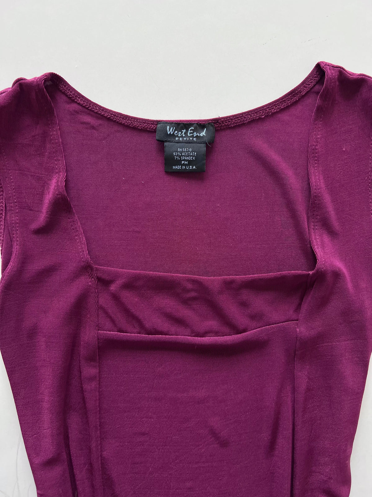 West End Square Neck Top-Bust 36 to 38