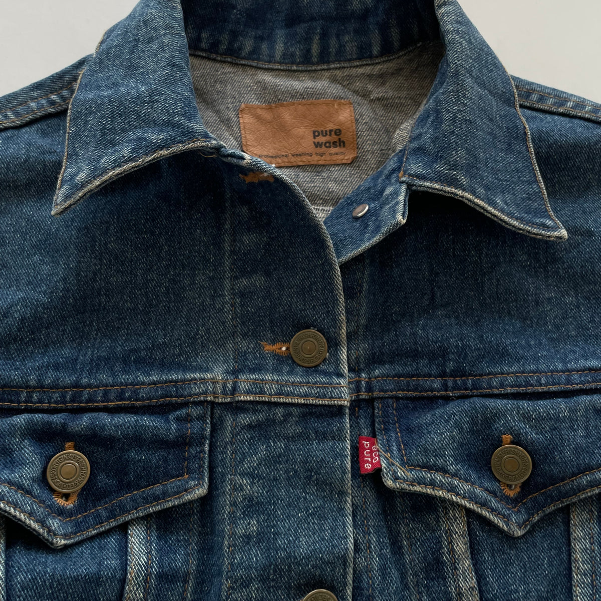 Pure Wash Denim Jacket-Bust 36 – Outdated