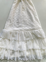 Lace White Dress-Bust 36